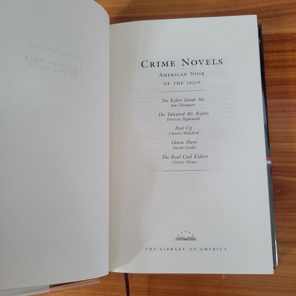 Crime Novels: American Noir of the 1950s – LOA Hardcover #2, Excellent Condition - Picture 5 of 7